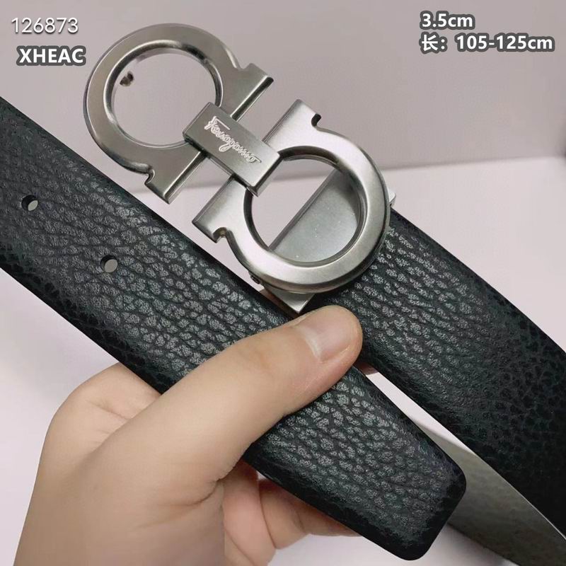 Ferragamo belt 35mmX105-125cm 8L106